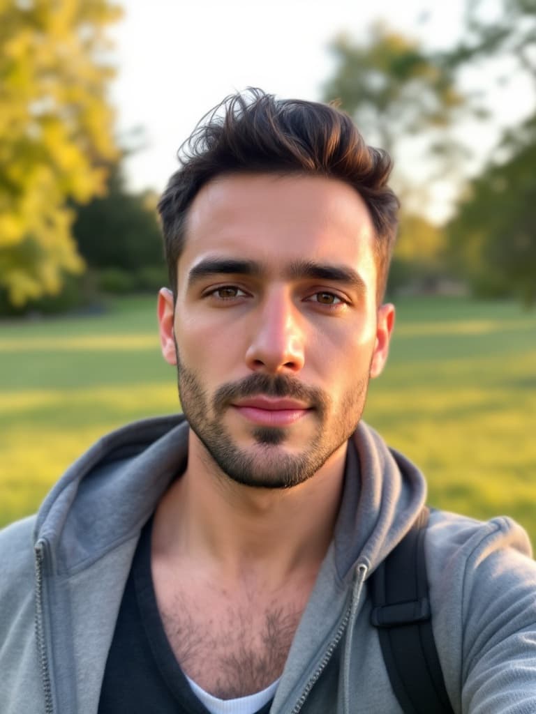 Before — Accountant selfie